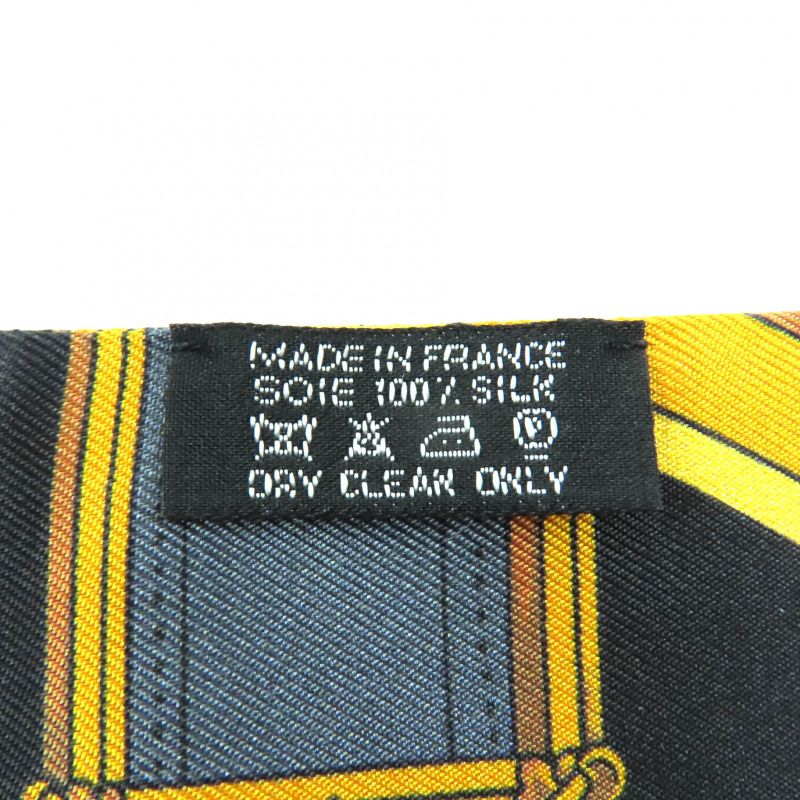 Hermes Maxi Twillie Cavalcadour 100% Silk Scarf with Belt Design Multi with