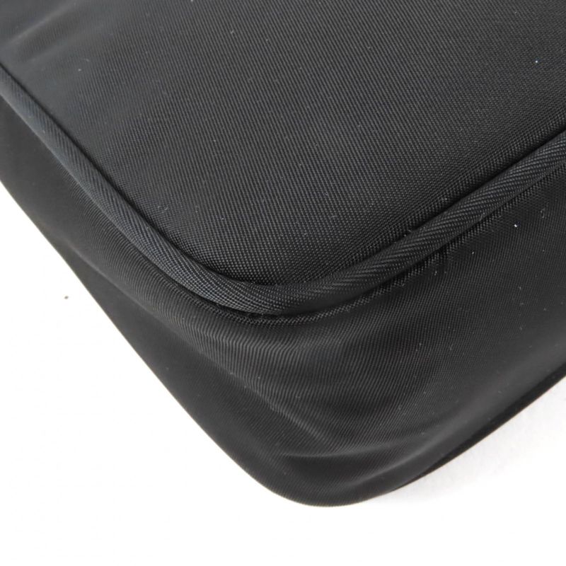 Prada 1ne515 Re-Edition 2000 Re-Nylon Mini Bag with Triangle Plate Charm One