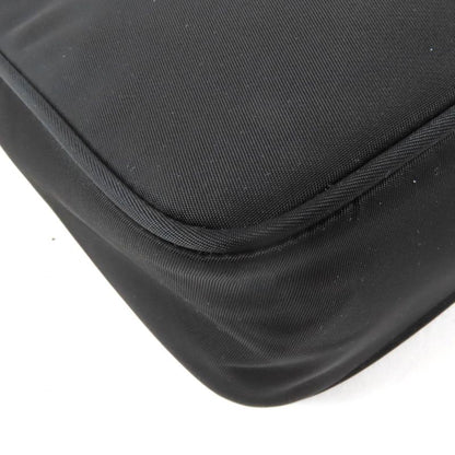 Prada 1ne515 Re-Edition 2000 Re-Nylon Mini Bag with Triangle Plate Charm One