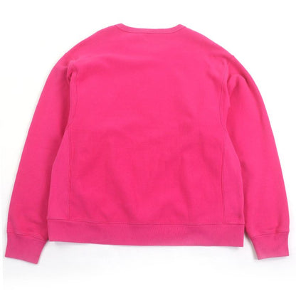 Good Quality ?Gucci 563972 Gucci Band Logo Print Embroidered Sweatshirt Pink L