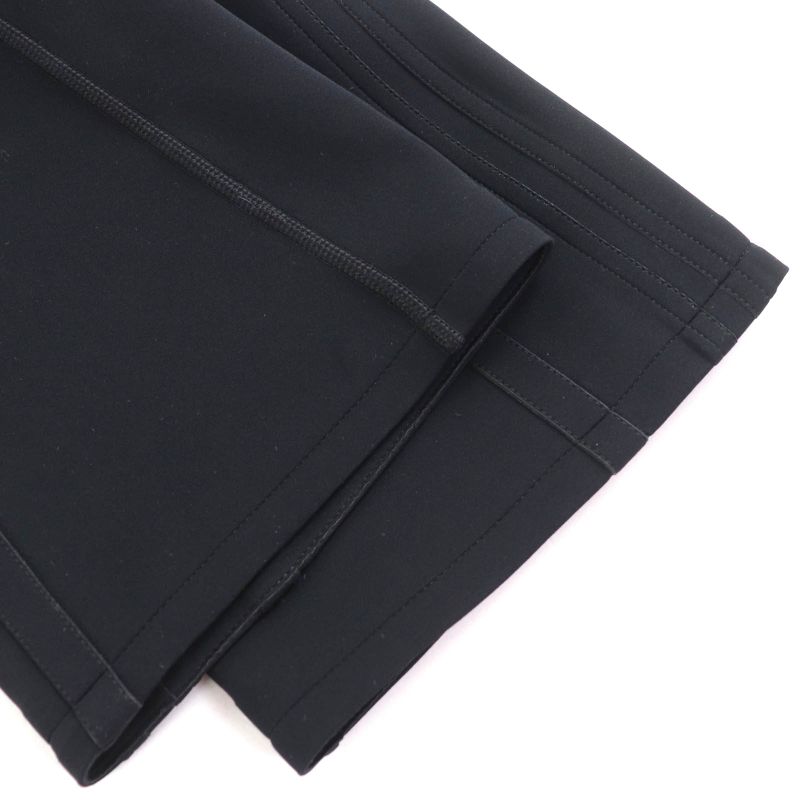 Louis Vuitton Flpx78nhy LV Logo Patch Flared Pants Track Pants Black 36 Made