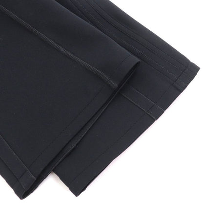 Louis Vuitton Flpx78nhy LV Logo Patch Flared Pants Track Pants Black 36 Made