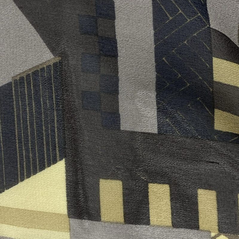 Fendi Scarf - Navy Light Purple and Multi