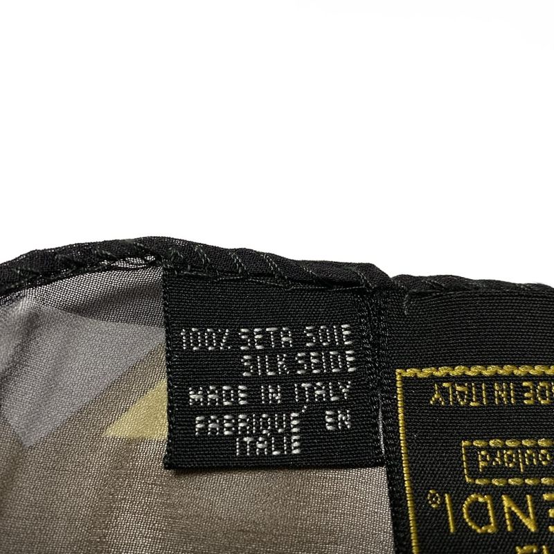 Fendi Scarf - Navy Light Purple and Multi