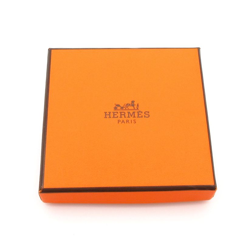 Hermes Bangle Click Clack H Gold and White