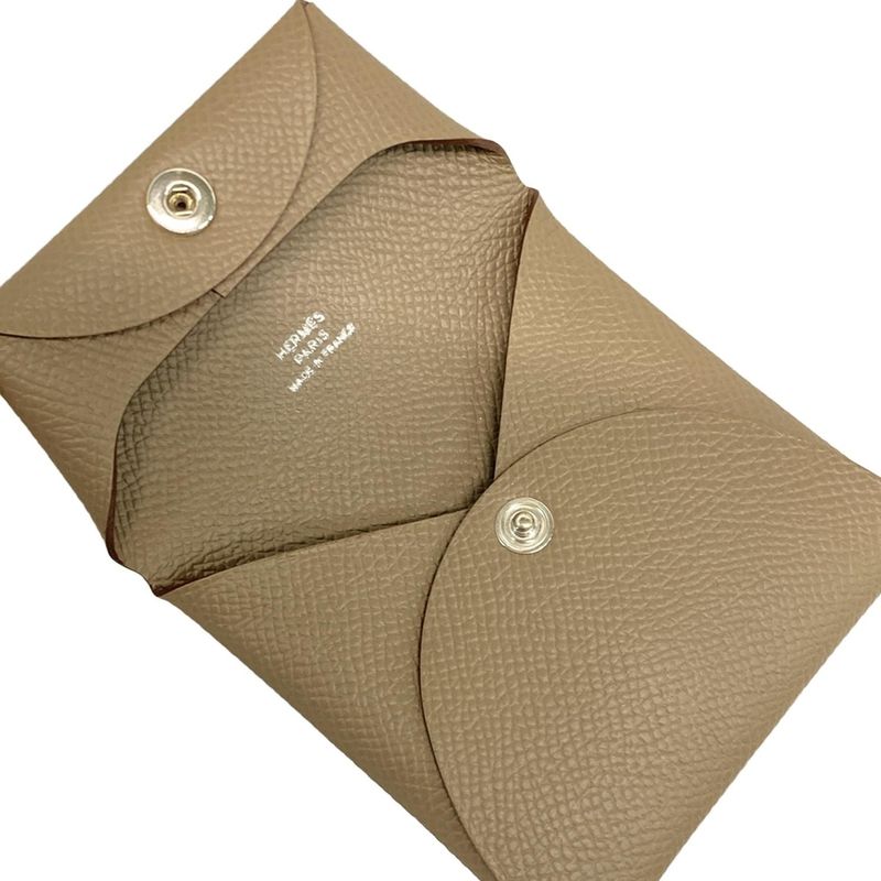 Hermes Coin Case Excellent Condition Bastia Etoupe