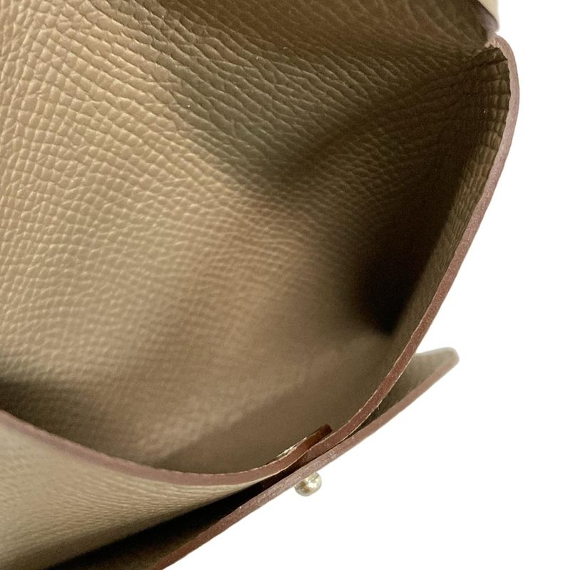 Hermes Coin Case Excellent Condition Bastia Etoupe