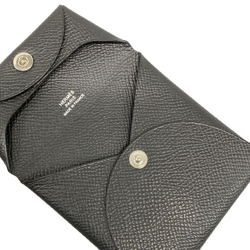 Hermes Coin Case Excellent Condition Bastia Black