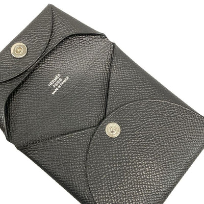 Hermes Coin Case Excellent Condition Bastia Black