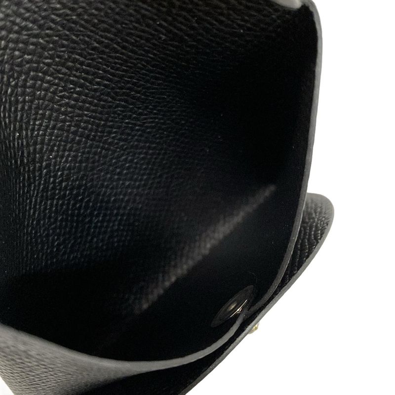 Hermes Coin Case Excellent Condition Bastia Black