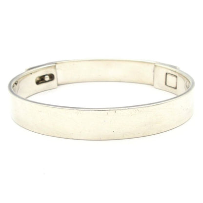 Hermes Bangle Collier de Chien Silver