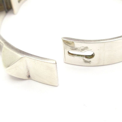 Hermes Bangle Collier de Chien Silver