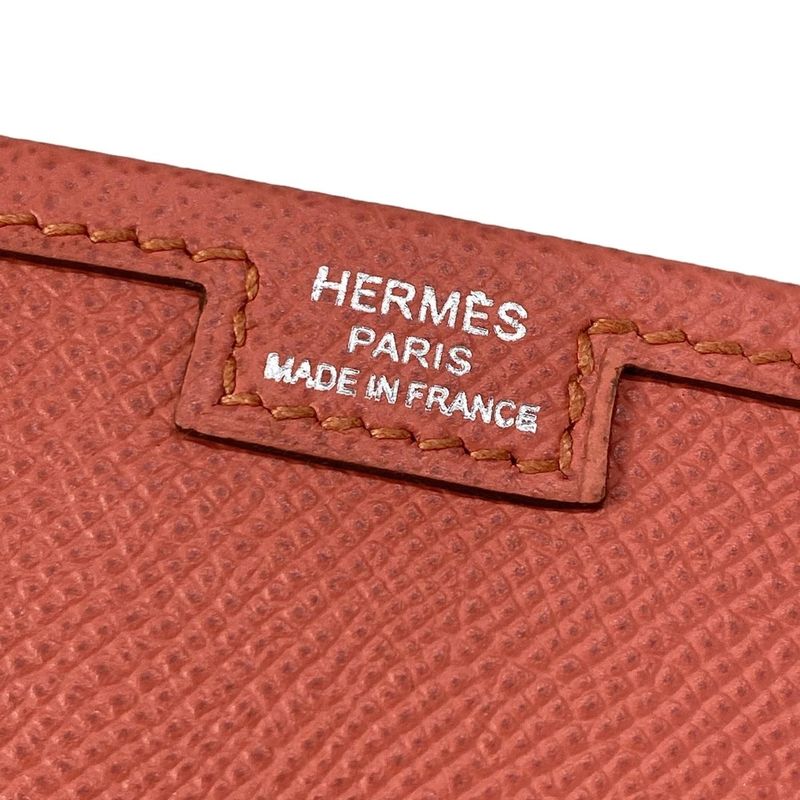 Hermes Clutch Bagexcellent Condition Gijeran Flamingo