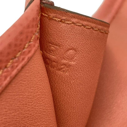 Hermes Clutch Bagexcellent Condition Gijeran Flamingo