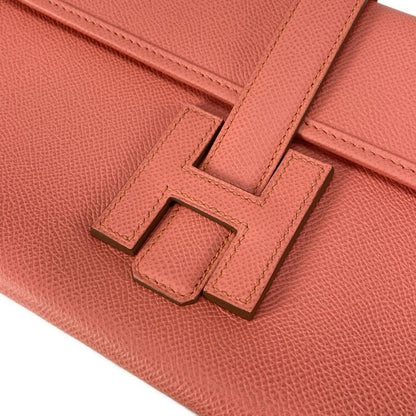Hermes Clutch Bagexcellent Condition Gijeran Flamingo