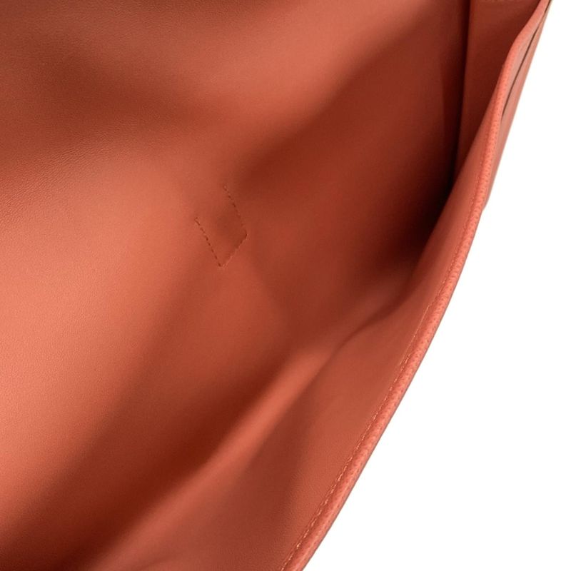 Hermes Clutch Bagexcellent Condition Gijeran Flamingo