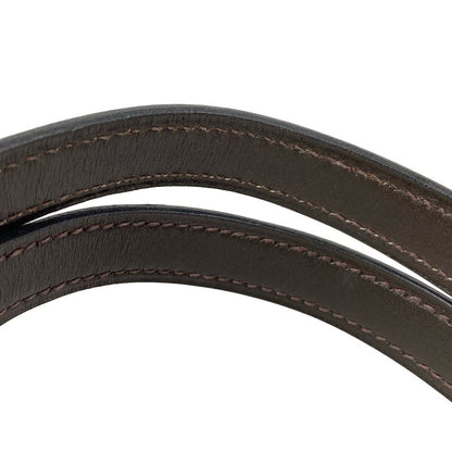 Hermes Shoulder Bag Constance 23 Dark Brown Gold Hardware