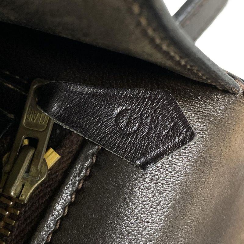 Hermes Shoulder Bag Constance 23 Dark Brown Gold Hardware