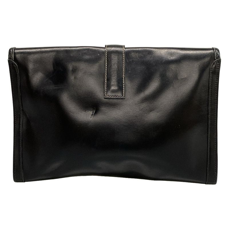 Hermes Clutch Bag Gigier PM Black