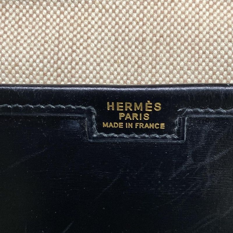 Hermes Clutch Bag Gigier PM Black