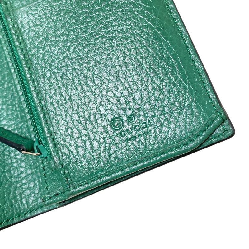 Gucci Long Wallet Betty 610467 Black Leather