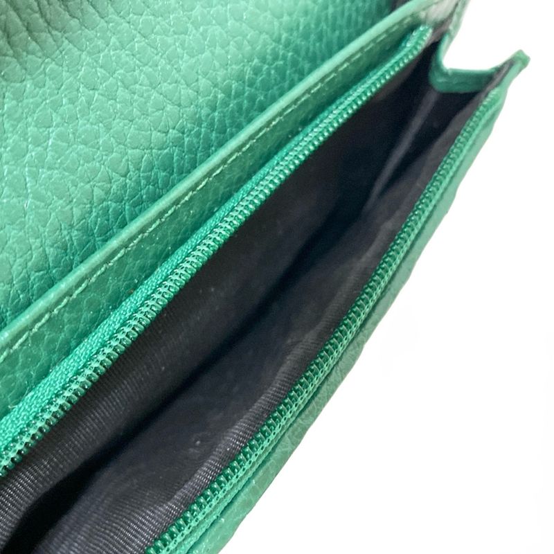 Gucci Long Wallet Betty 610467 Black Leather