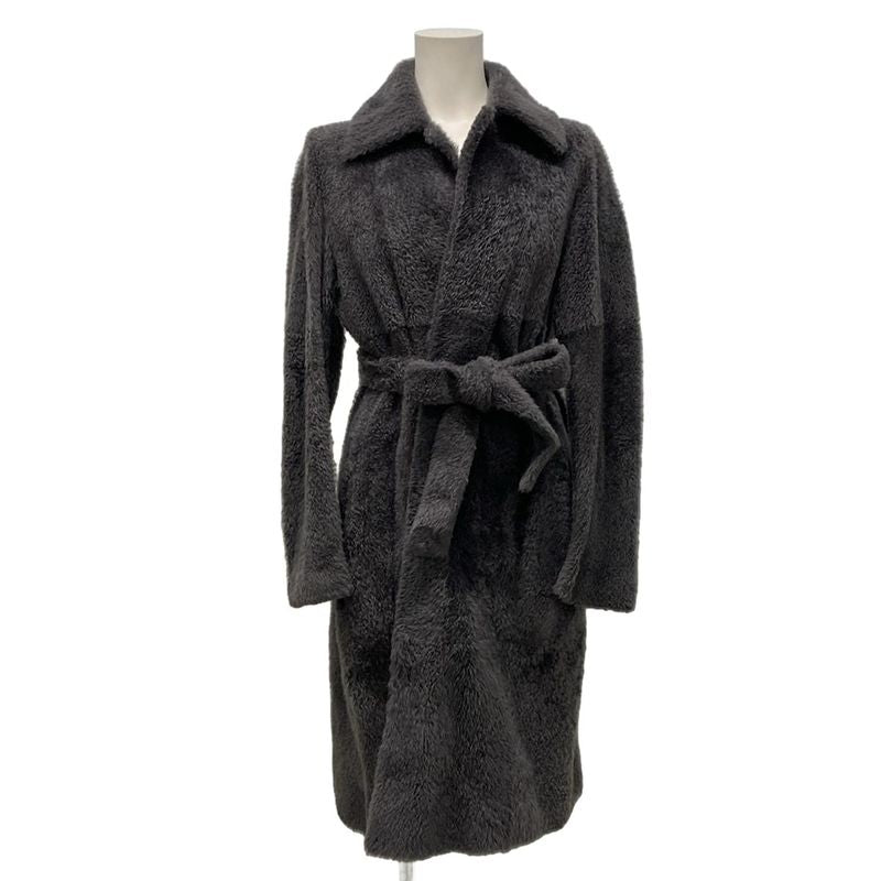 Celine Coat Size 34 S Women - 2 8s62 064a Dark Gray Long Sleeve Mouton Winter