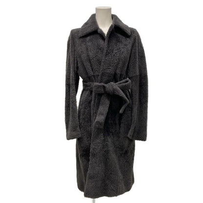 Celine Coat Size 34 S Women - 2 8s62 064a Dark Gray Long Sleeve Mouton Winter