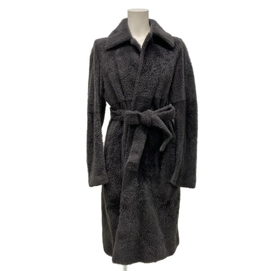Celine Coat Size 34 S Women - 2 8s62 064a Dark Gray Long Sleeve Mouton Winter