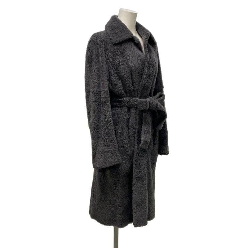 Celine Coat Size 34 S Women - 2 8s62 064a Dark Gray Long Sleeve Mouton Winter