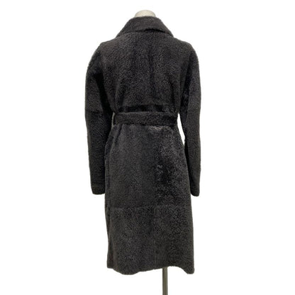 Celine Coat Size 34 S Women - 2 8s62 064a Dark Gray Long Sleeve Mouton Winter