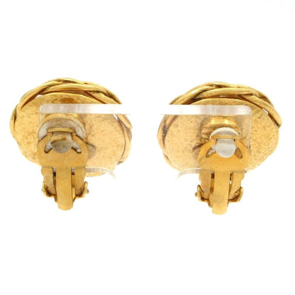 Chanel Earring Coco Mark Gold and Ivory