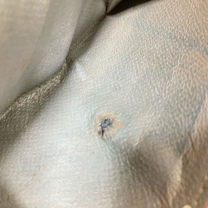 Bottega Veneta W Hook Wallet in Intrecciato Red Leather