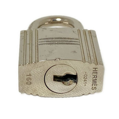 Hermes Accessories - Silver Cadenas (Padlock) 160 Without Key
