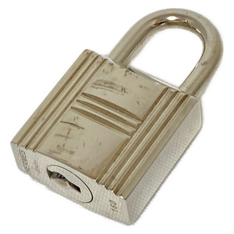 Hermes Accessories - Silver Cadenas (Padlock) 160 Without Key