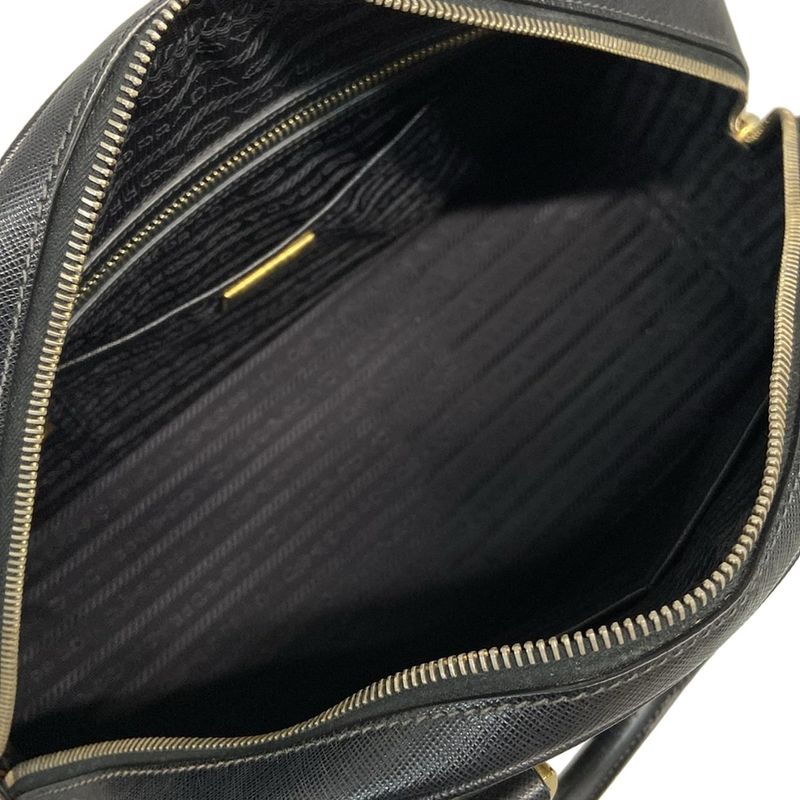 Prada Handbag - Bl0852 Black Leather