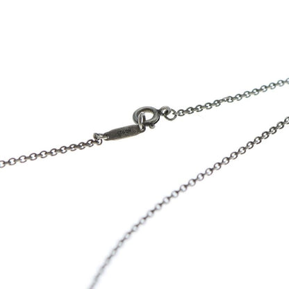 Tiffany & Co Atlas Bar Necklace Pendant Chain in 925 Silver