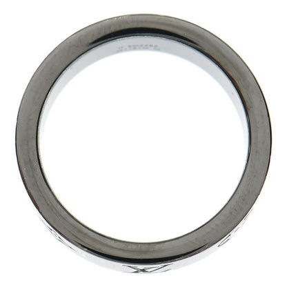 Louis Vuitton Ring - LV Mosaic Thin Ring Dark Silver M M1181m