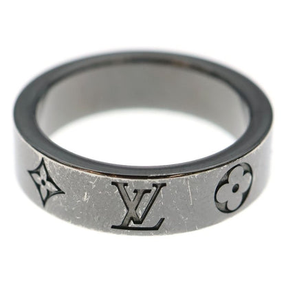 Louis Vuitton Ring - LV Mosaic Thin Ring Dark Silver M M1181m