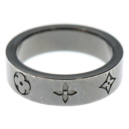 Louis Vuitton Ring - LV Mosaic Thin Ring Dark Silver M M1181m