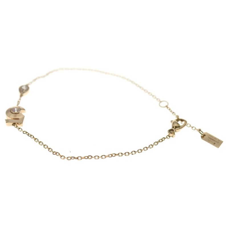 Chanel Extrme de Chanel N5 Bracelet with Diamonds 18kbg Beige Gold J12428