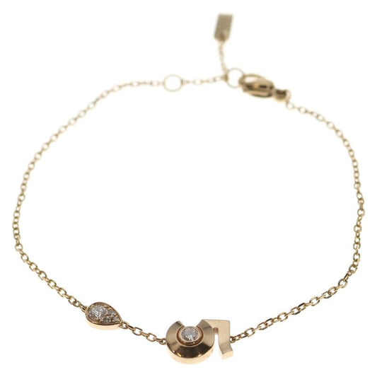 Chanel Extrme de Chanel N5 Bracelet with Diamonds 18kbg Beige Gold J12428