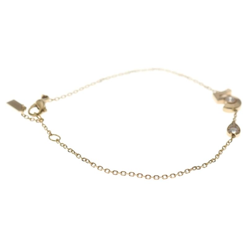 Chanel Extrme de Chanel N5 Bracelet with Diamonds 18kbg Beige Gold J12428