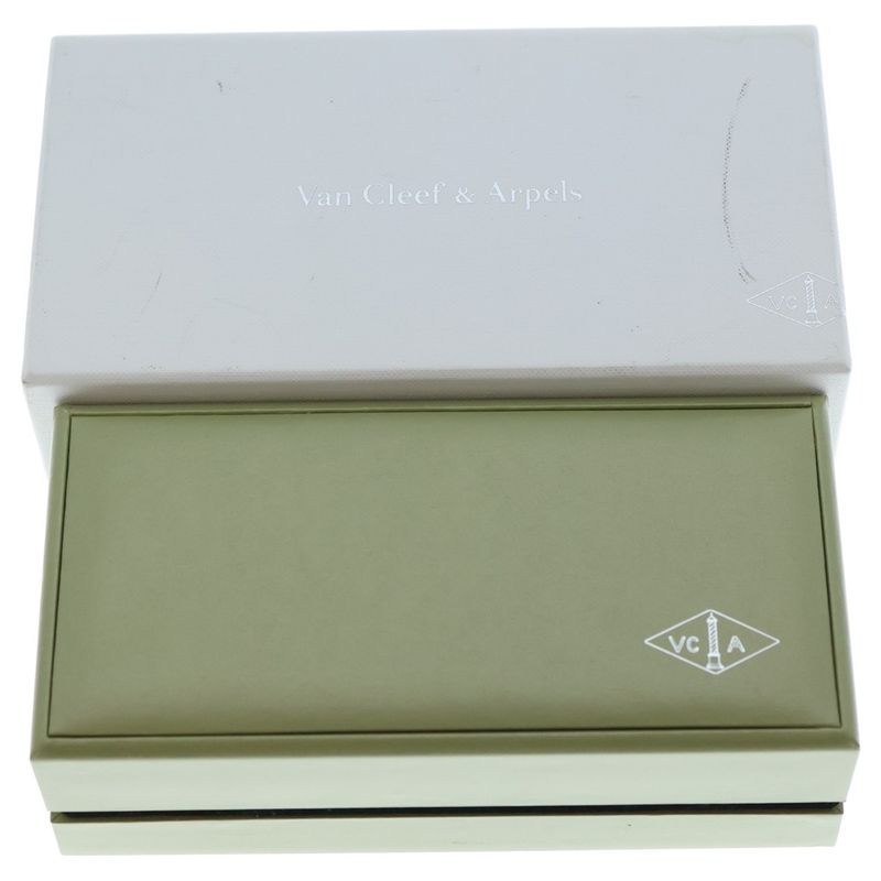 Van Cleef & Arpels Pure Alhambra Black Mother-of-Pearl 4p Motif Bracelet Au750