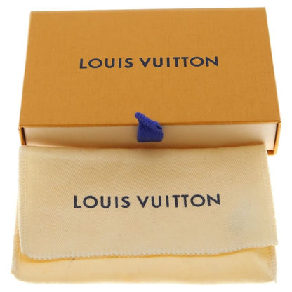 Louis Vuitton Monogram Chain Bracelet Silver and Blue M1229l