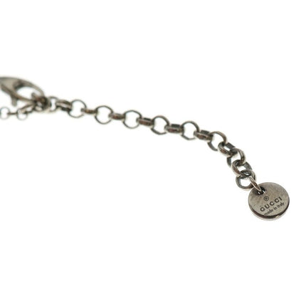 Gucci Blinds for Love Taiga Head Necklace Pendant Chain Silver Ag925