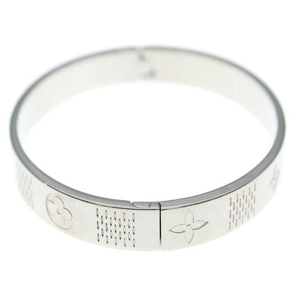 Louis Vuitton Bangle Damier Tape Bangle Bracelet Silver M1387m