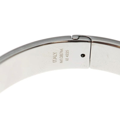 Louis Vuitton Bangle Damier Tape Bangle Bracelet Silver M1387m