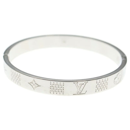 Louis Vuitton Bangle Damier Tape Bangle Bracelet Silver M1387m
