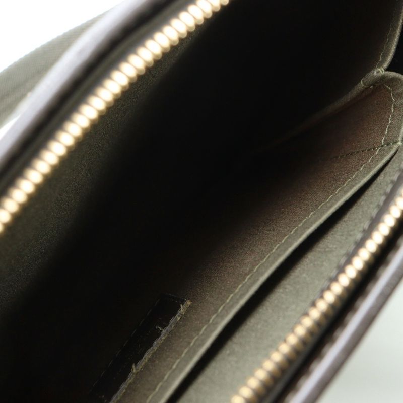 Louis Vuitton Monogram Mini Lucille PM Handbag Tote Bag Brown X Green Leather X